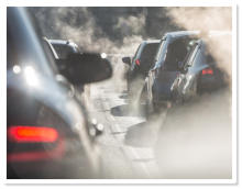 Symbolbild Autoabgase